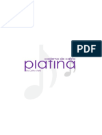 Caderno de Canto Platina