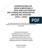 Plan SAN - Jiw - Nükak - UN 2016 PDF