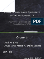 Business Ethics and CSR Presentation Revised