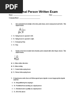 Crane Signal Person Test