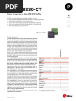 UBX M8230 CT - ProductSummary - (UBX 16017340)