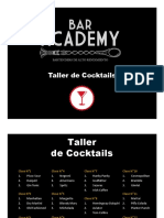 Taller de Cocktails Bar Academy, (Clases 1 A 6) PDF