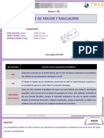 Tema 8 - Serie de Taylor y Maclaurin