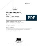 Solomon C QP - C1 Edexcel PDF