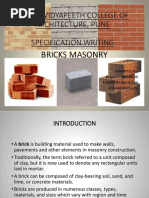 Brick Masonary