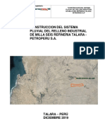 Memoria Drenaje Pluvial - Dic. 2019