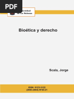 Scala, Jorge - Bioética y Derecho PDF