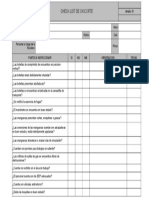 SSOMA-028 Check List de Oxicorte