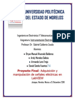 Adquisición y Manipulación de Señales Eléctricas en LabVIEW