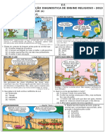 Prova Diagnostica Ensino Religioso