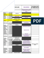 Calendario 2020 Escolar y Religioso