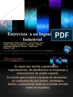 Entrevista A Un Ingeniero Industrial