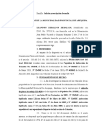 Escrito de Prescripcion de Papeletas