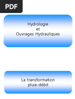 Diapo Mon Cours Hydrologie - Chap 6 Transformation Pluie Débit