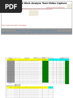 Standardized Work Analyze Tool V.3.2+video