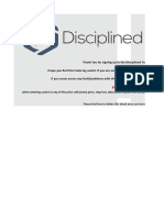 Disciplined Trader Trade Journal (Spread Betting)