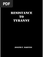 Resistance To Tyranny A Primer Joseph Martino PDF