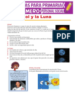 El Sol y La Luna para Primer Grado de Primaria