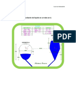 Oscilación de Líquido en Un Tubo en U