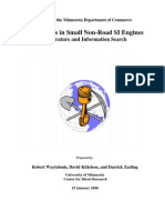 E20 Effects in Small Non-Road SI Engines: A Literature and Information Search