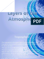 Layers of The Atmosphere