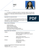 Sample Resume