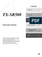 Manual HT-S6305 TX-SR508 en PDF