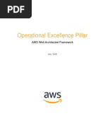 AWS Operational Excellence Pillar PDF