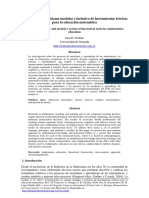 Construyendo Un Sistema Modular e Inclusivo de Herramientas Teóricas 2017