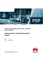 S2700, S3700, S5700, S6700, S7700, and S9700 Series Switches Interoperation and Replacement Guide