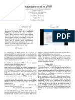 Enrutamiento Ospf en eNSP