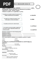 Evaluación Comunicación Iii Unidad