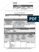 Plantilla Plan de Gestion de Costos