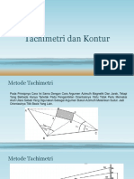 5.2 Tachimetri Dan Kontur