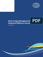 Deck Cargo Management Onboard Offshore Vessels PDF