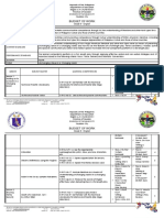 G9 English Budget of Work 4th Quarter