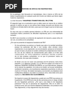 SDR (Síndrome Se Dificultad Respiratoria en El Recién Nacido