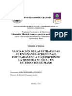 TesisDoctoralMemoriaPiano PDF