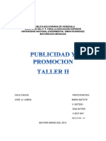 Publicidad y Promoción