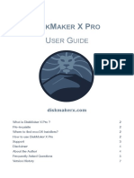 DiskMaker X Pro User Guide