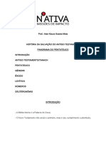 HISTÓRIA DA SALVAÇÃO DO ANTIGO TESTAMENTO - Estudo No Nativa