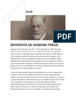 Sigmund Freud BIOGRAFIA