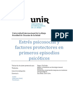 Vila Badia-Estres Psicosocial y Factores Protectores en Primer Episodio Psicótico