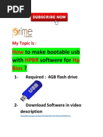 How To Make Usb Bootable