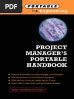 Cleland D.I., Ireland L.R. - Project Manager's Portable Handbook (2004) PDF