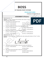 Physics - Assignment 23-08-2019