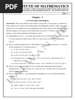 Linear Algebra-Balwan Sir PDF