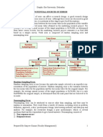 Potential Soureces of Error Final