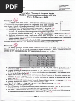 Communications Optiques