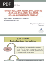 Biologia Celular y Molecular - Conferencia N-1.2017ii